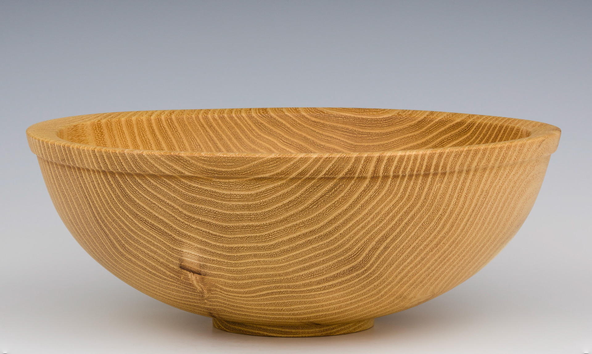 Black Locust Bowl - Diameter: 10 1/4 inches, Height: 3 5/8 inches (K30)