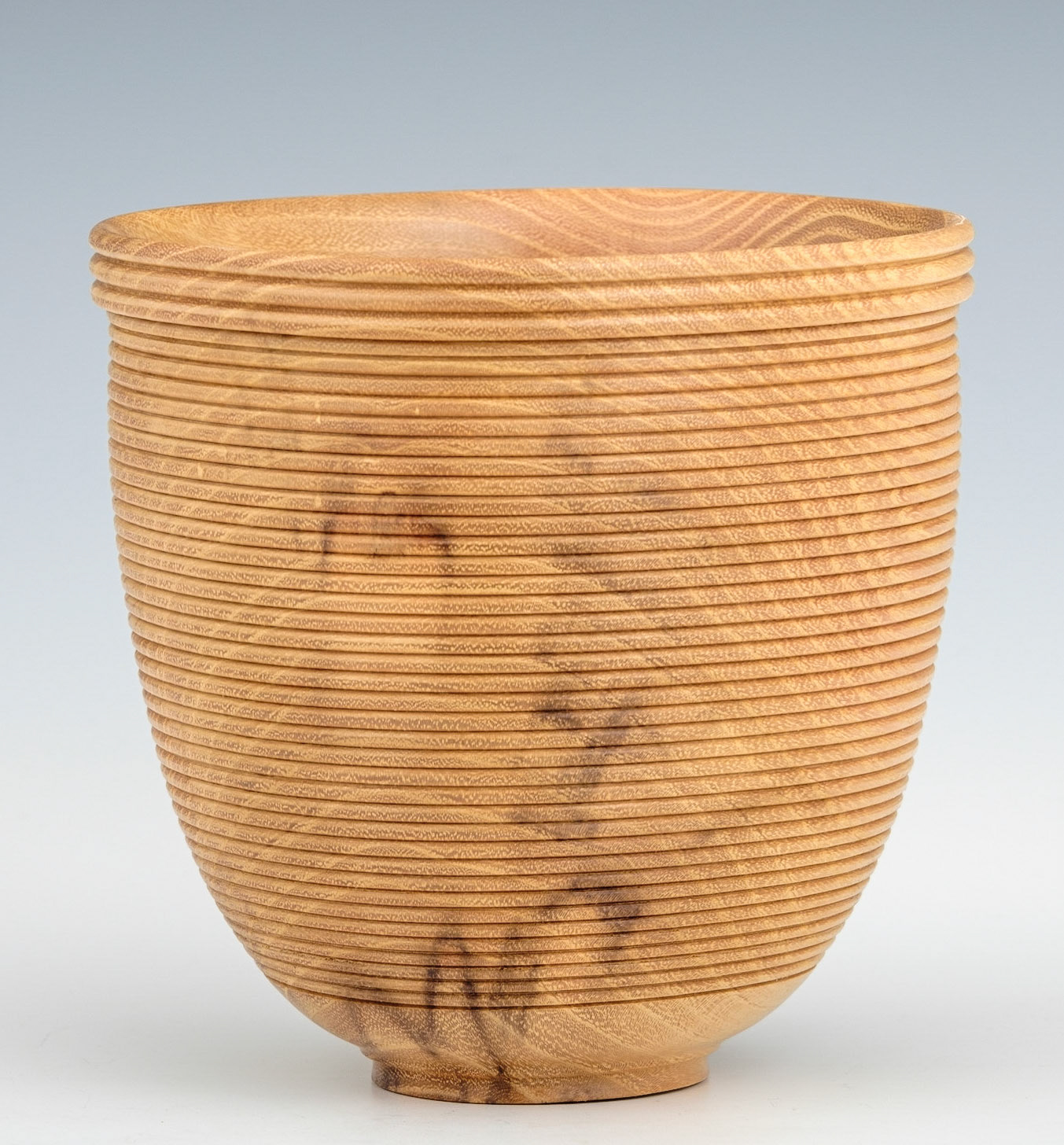 Black Locust Bowl - Diameter: 5 1/2 inches, Height: 5 3/8 inches (D102)