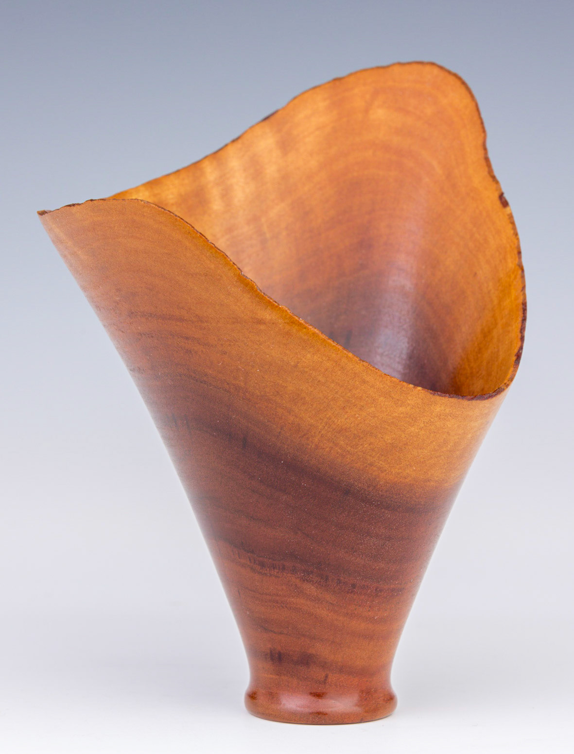 Iron Bark Eucalyptus Natural Edge Vessel - Diameter: 6 inches, Height: 6 inches (A98)