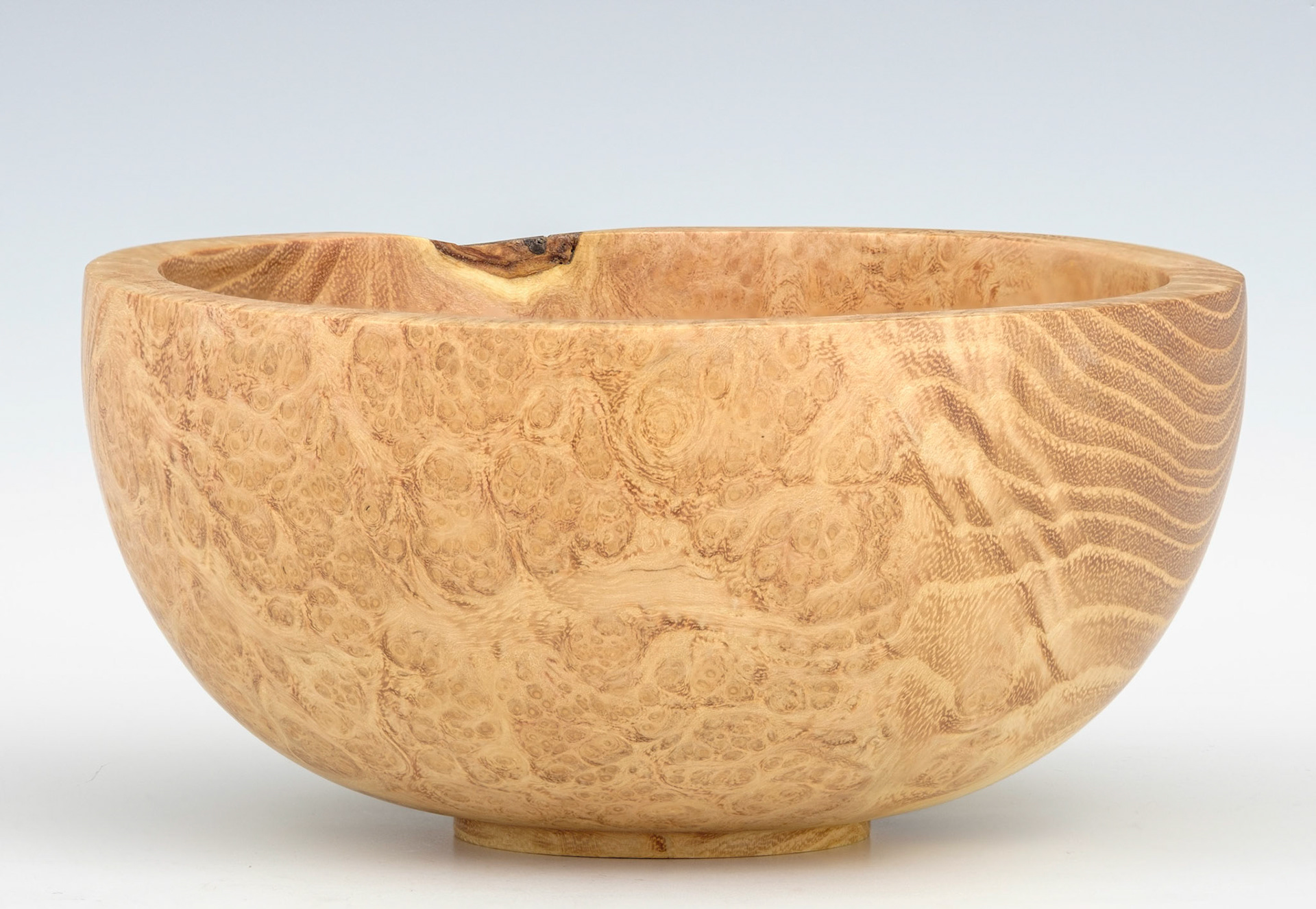 Black Locust Bowl - Diameter: 5 3/8 inches, Height: 2 5/8 inches (D106)