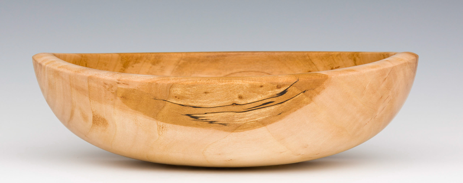 Pussy Willow Bowl - Diameter: 9 1/2 inches, Height: 2 3/4 inches (B21)