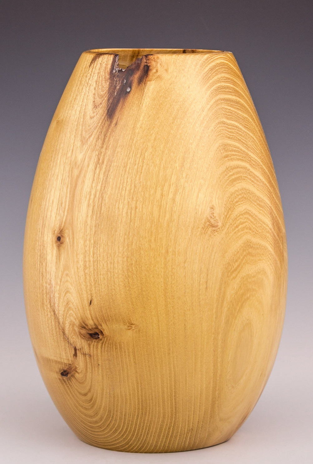 Black Locust Hollow Form - Diameter: 7 1/4 inches, Height: 10 1/2 inches (K52)