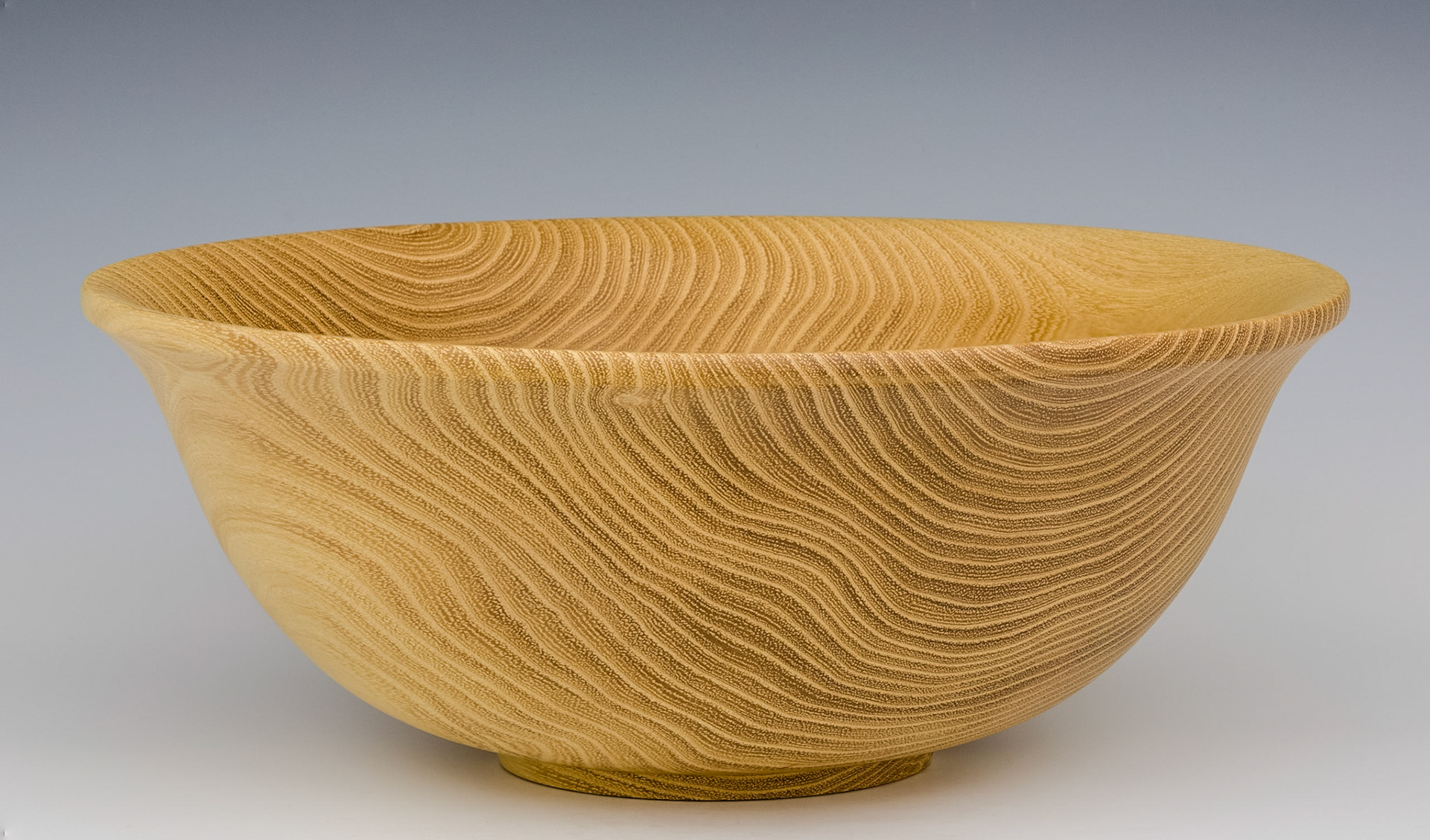 Black Locust Bowl - Diameter: 11 1/4 inches, Height: 4 3/8 inches (K29)