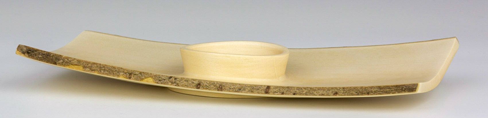 Black Locust Rectangular Platter - Length: 8 1/4 inches, Height: 3/4 inches (A9)