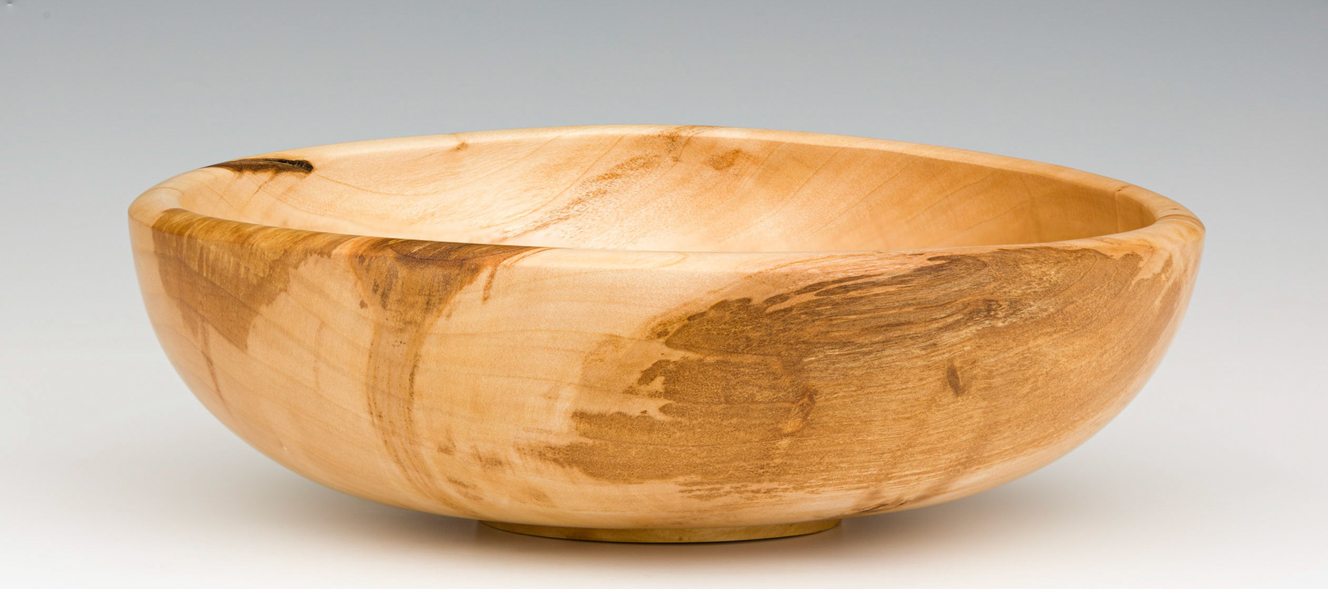 Pussy Willow Bowl - Diameter: 8 7/8 inches, Height: 2 3/4 inches (B16)