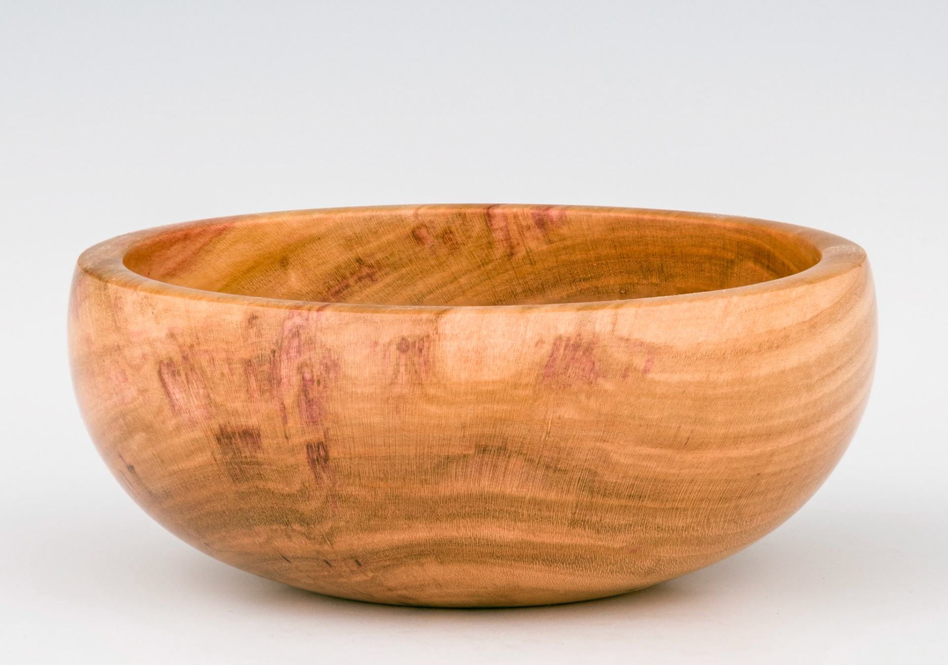 Plum Round Bottom Bowl - Diameter: 4 5/8 inches, Height: 1 13/16 inches (E17)