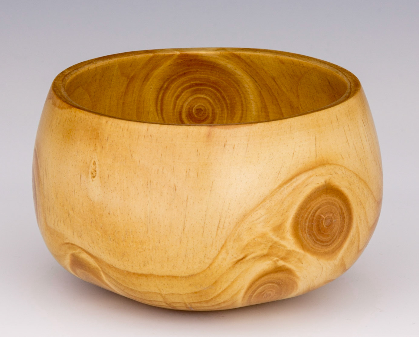 Pine Bowl - Diameter: 4 5/8 inches, Height: 2 3/4 inches