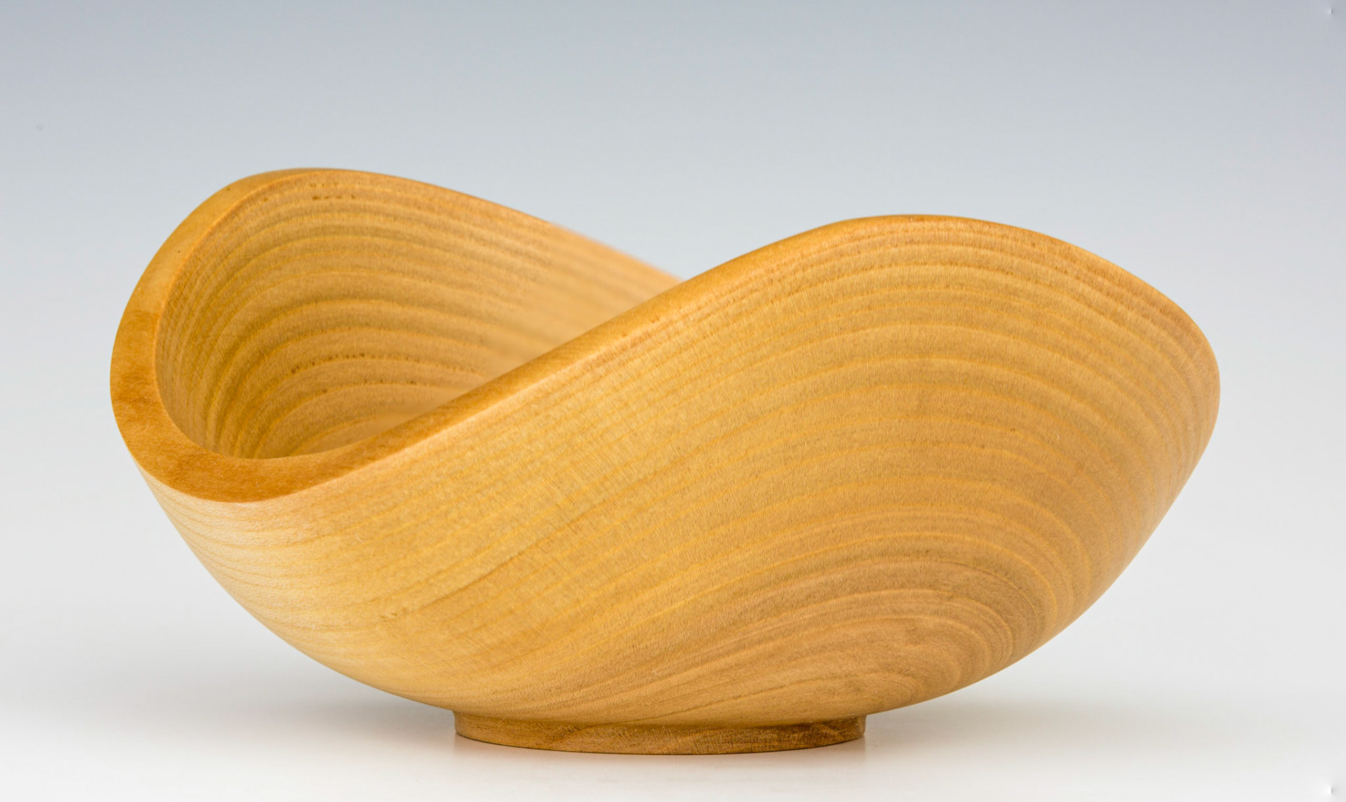 Cherry Natural Edge Bowl - Diameter: 6 1/2 inches, Height: 2 3/4 inches (B64)