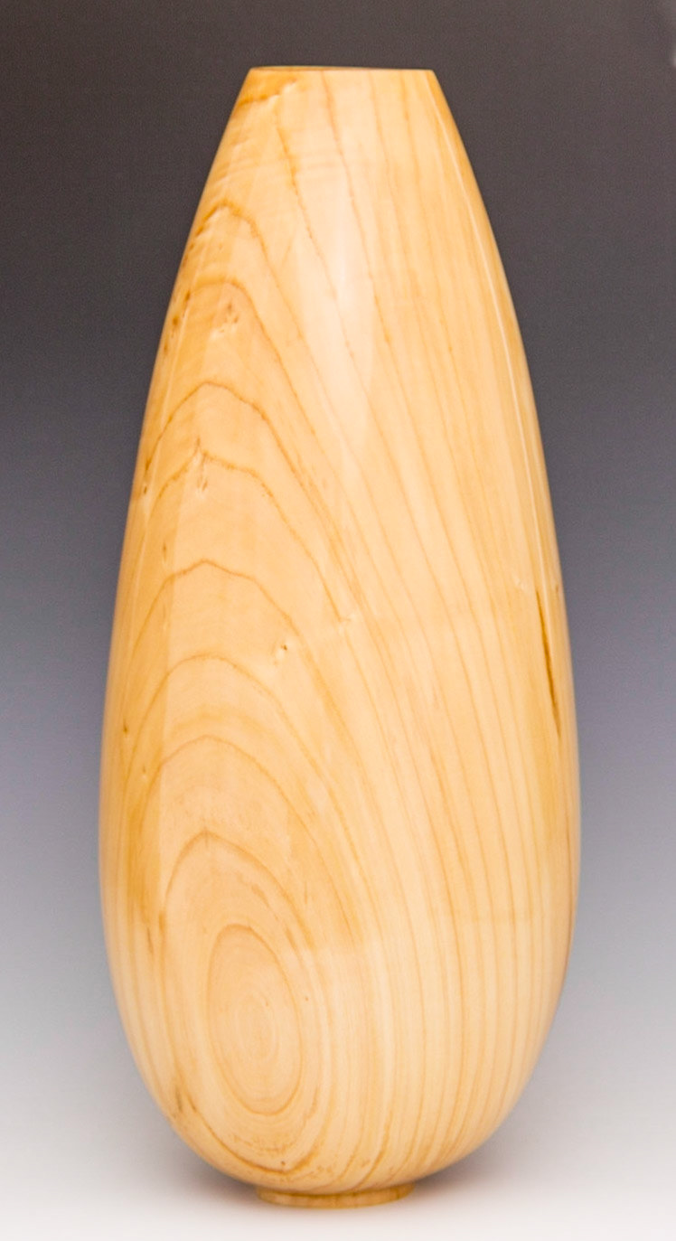 Willow Hollow Form - Diameter: 6 inches, Height: 14 1/4 inches (C79)