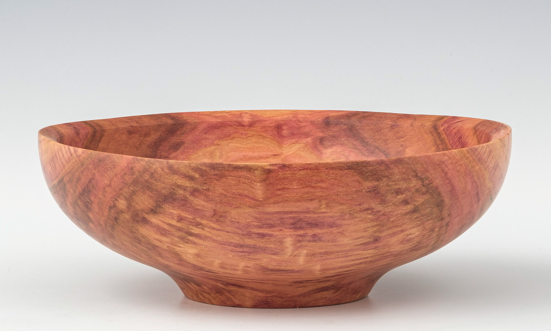Plum Bowl - Diameter: 6 1/4 inches, Height: 2 1/8 inches (E134)