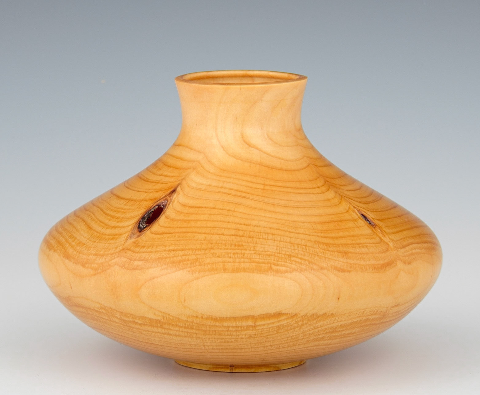 Monkey Puzzle Hollow Form - Diameter: 7 1/4 inches, Height: 5 1/4 inches (C151)