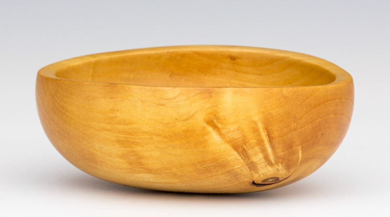 Plum Round Bottom Bowl - Diameter: 4 3/8 inches, Height: 1 1/2 inches (F127)