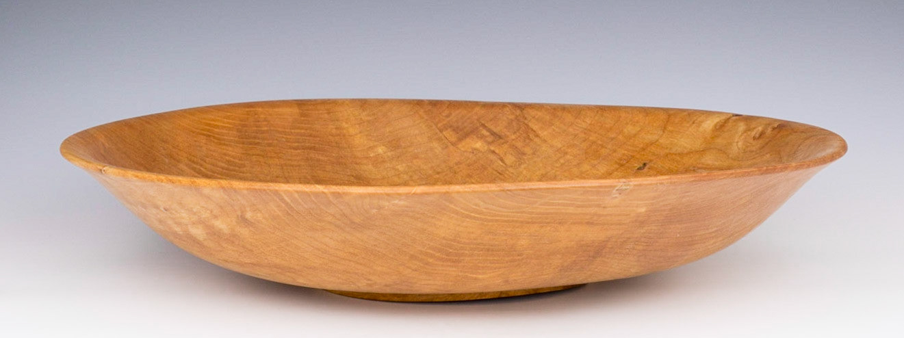 Maple Bowl - Diameter: 16 1/2 inches, Height: 3 1/4 inches (A34)