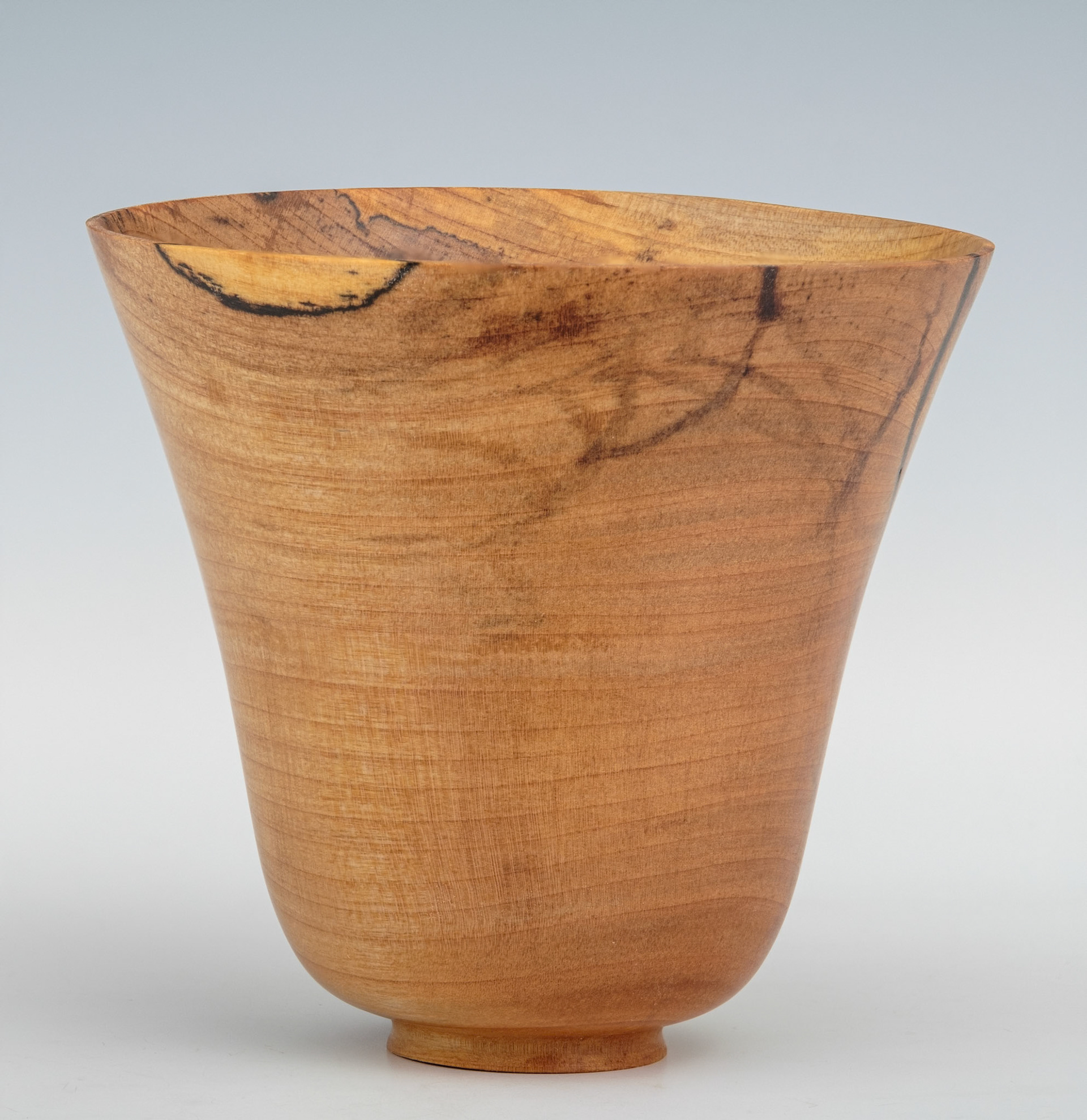 Madrone Vessel - Diameter:  4 1/4 inches, Height:  3 7/8 inches (F59)