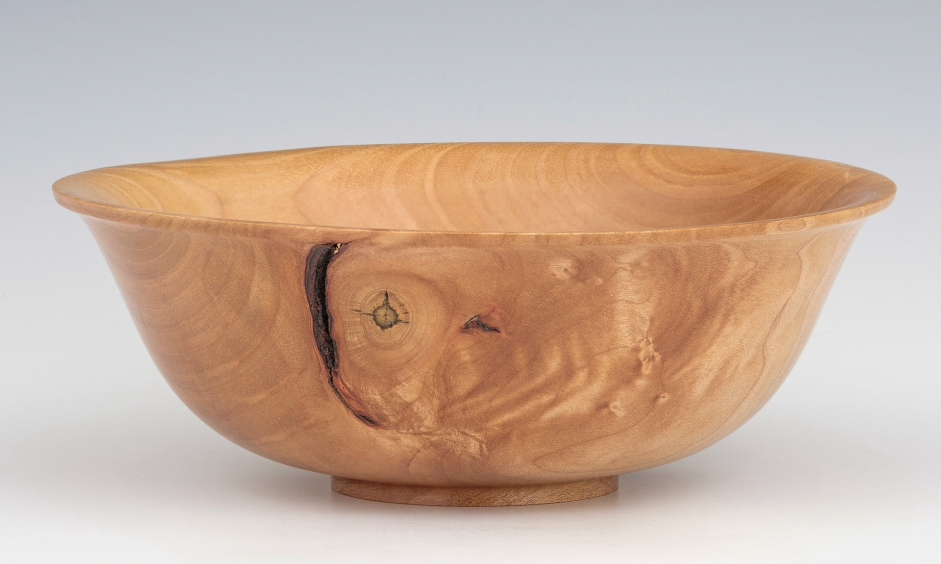 Maple Bowl - Diameter: 8 1/2 inches, Height: 3 inches (D55)