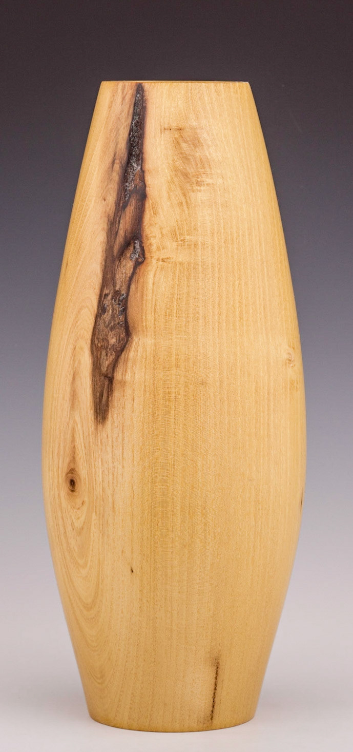 Black Locust Hollow Form - Diameter: 4 7/8 inches, Height: 12 1/8 inches (K53)
