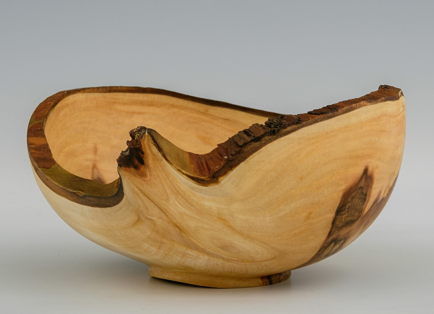 Madrone Natural Edge Bowl - Diameter: 5 3/4 inches, Height: 2 5/8 inches (E33)