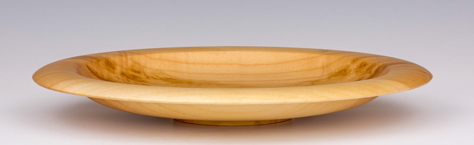 Willow Wide Rimmed Bowl - Diameter: 9 1/4 inches, Height: 1 1/8 inches (C60)