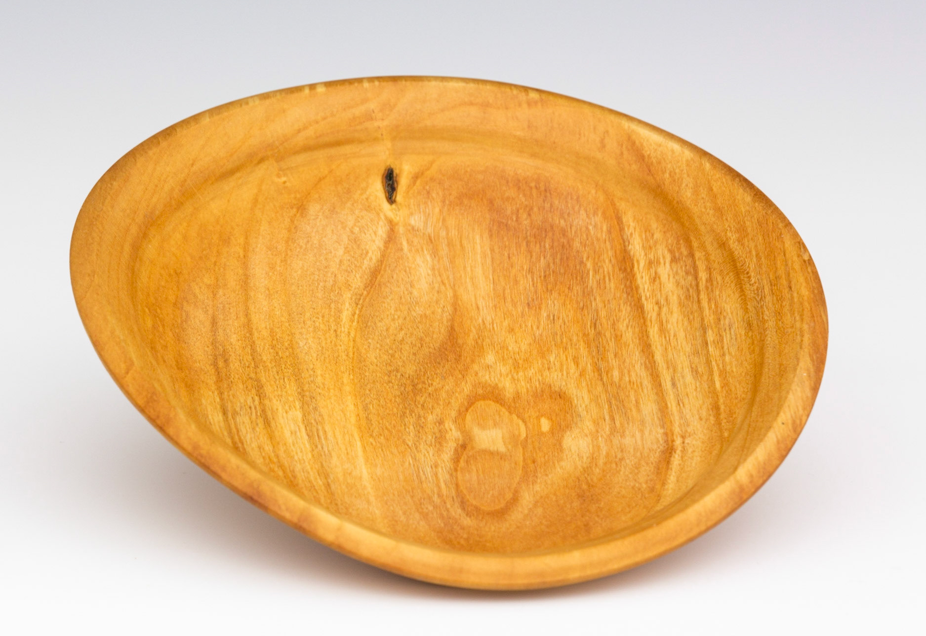 Plum Bowl - Diameter: 6 1/2 inches, Height: 1 inch (F102)