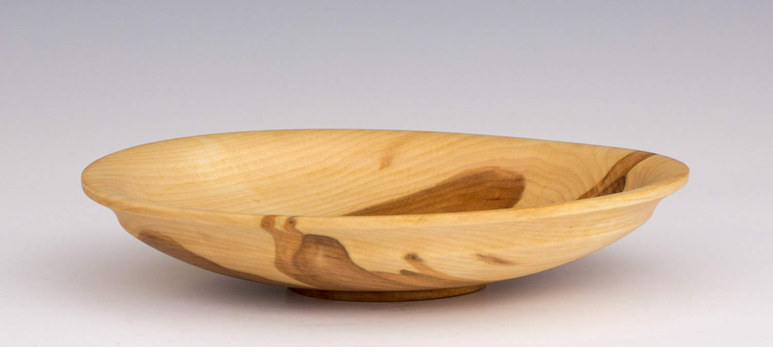 Ash Bowl - Diameter: 6 3/8 inches, Height: 1 1/8 inches (A57)