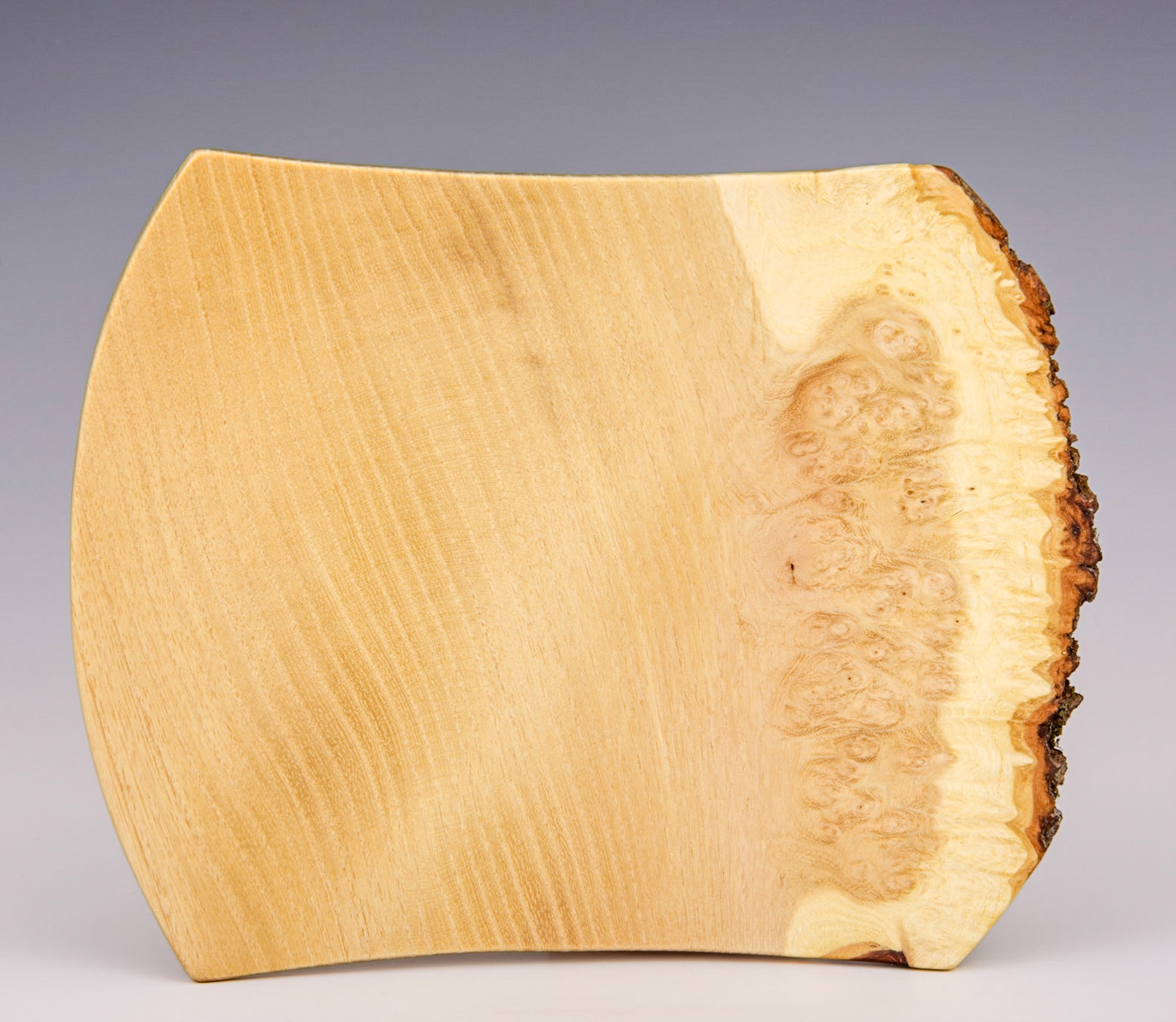 Black Locust Platter - Length: 9 1/8 inches, Width: 7 3/8 in ches, Height: 1 1/16 inches (K54)