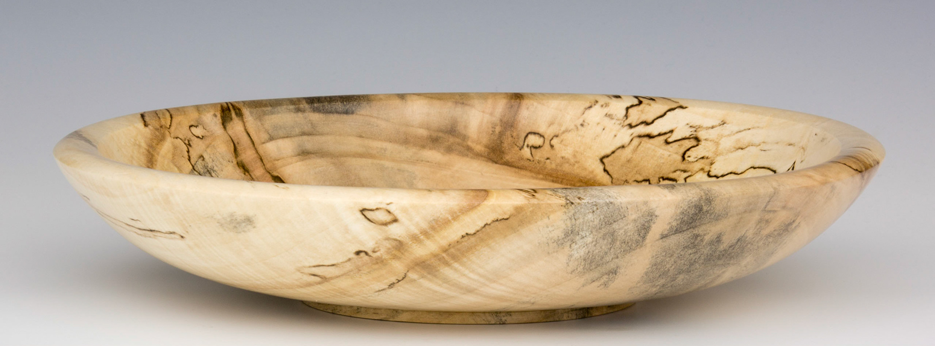 Maple Bowl - Diameter: 8 1/4 inches, Height: 1 5/8 inches (H18)