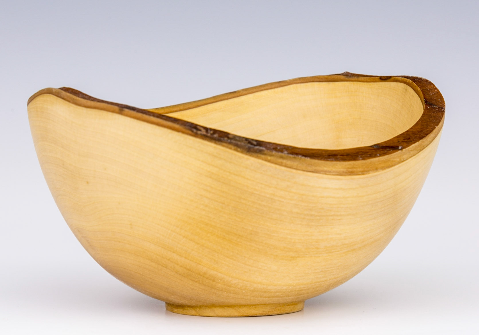 Madrone Natural Edge Bowl - Diameter: 5 5/16 inches, Height: 2 7/8 inches (C90)