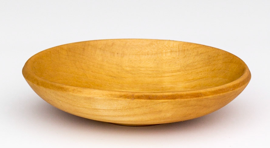Plum Bowl - Diameter: 4 1/4 inches, Height: 7/8 inches (F98)