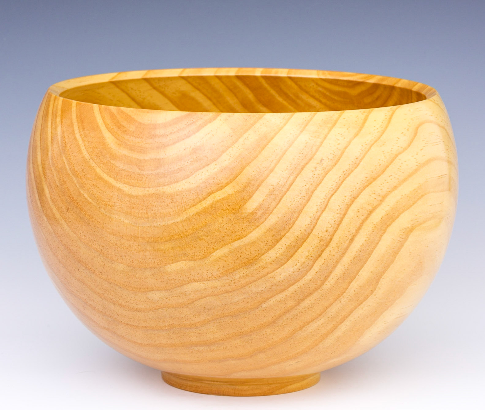 Pine Bowl - Diameter: 9 7/8 inches, Height: 6 3/4 inches (A62)