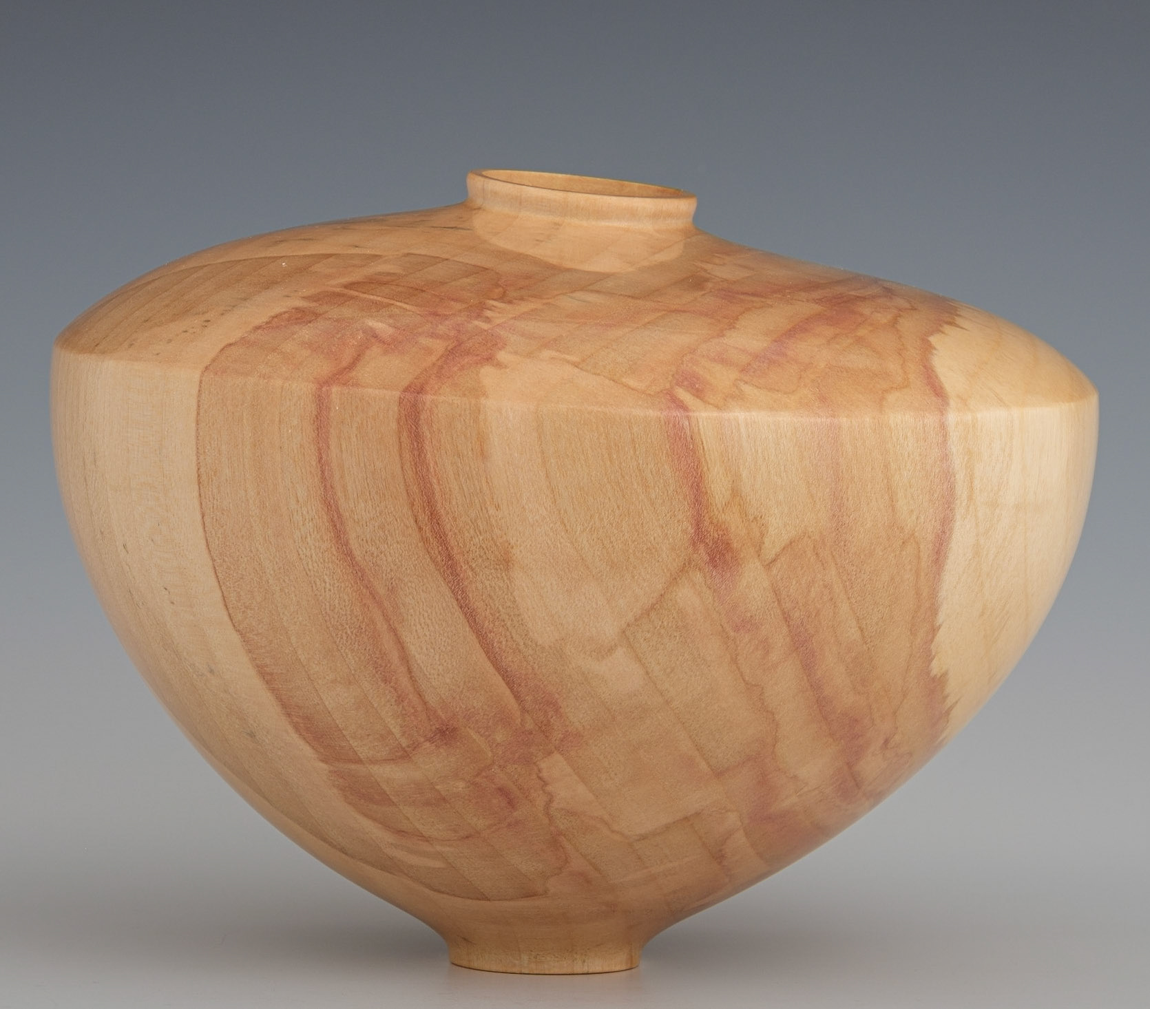 Birch Hollow Form - Diameter: 7 7/8 inches, Height: 6 inches (J41)