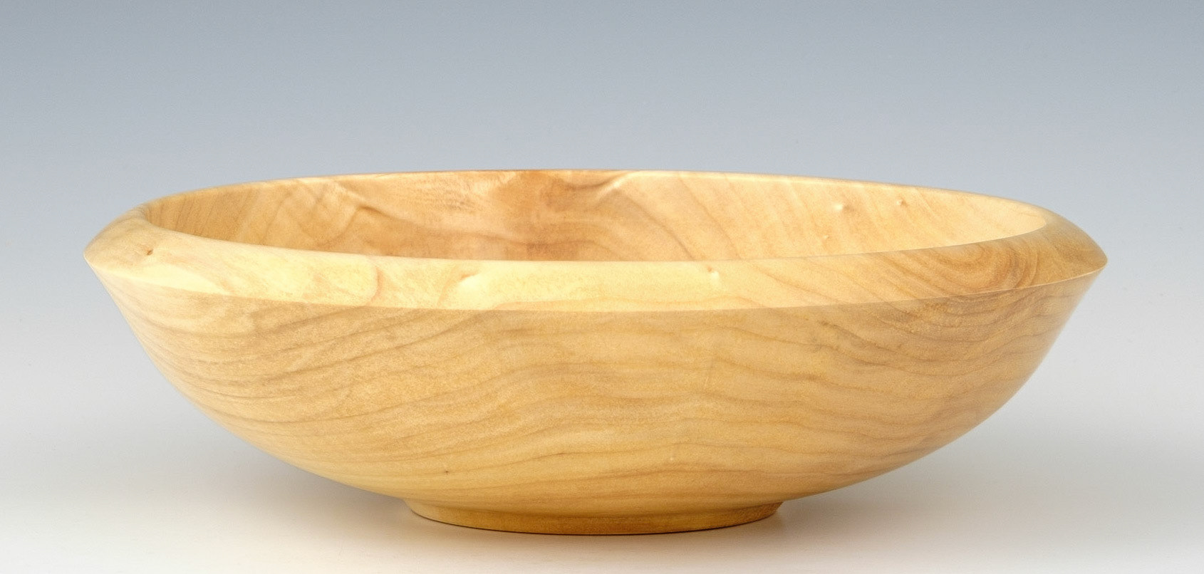 Lombardy Poplar Bowl - Diameter: 10 inches, Height: 2 3/4 inches (G88)