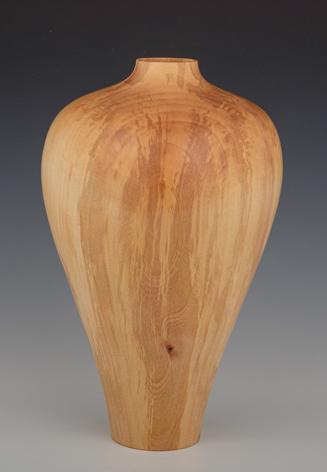 Birch Hollow Form - Diameter: 8 inches, Height: 12 3/4 inches (J31)