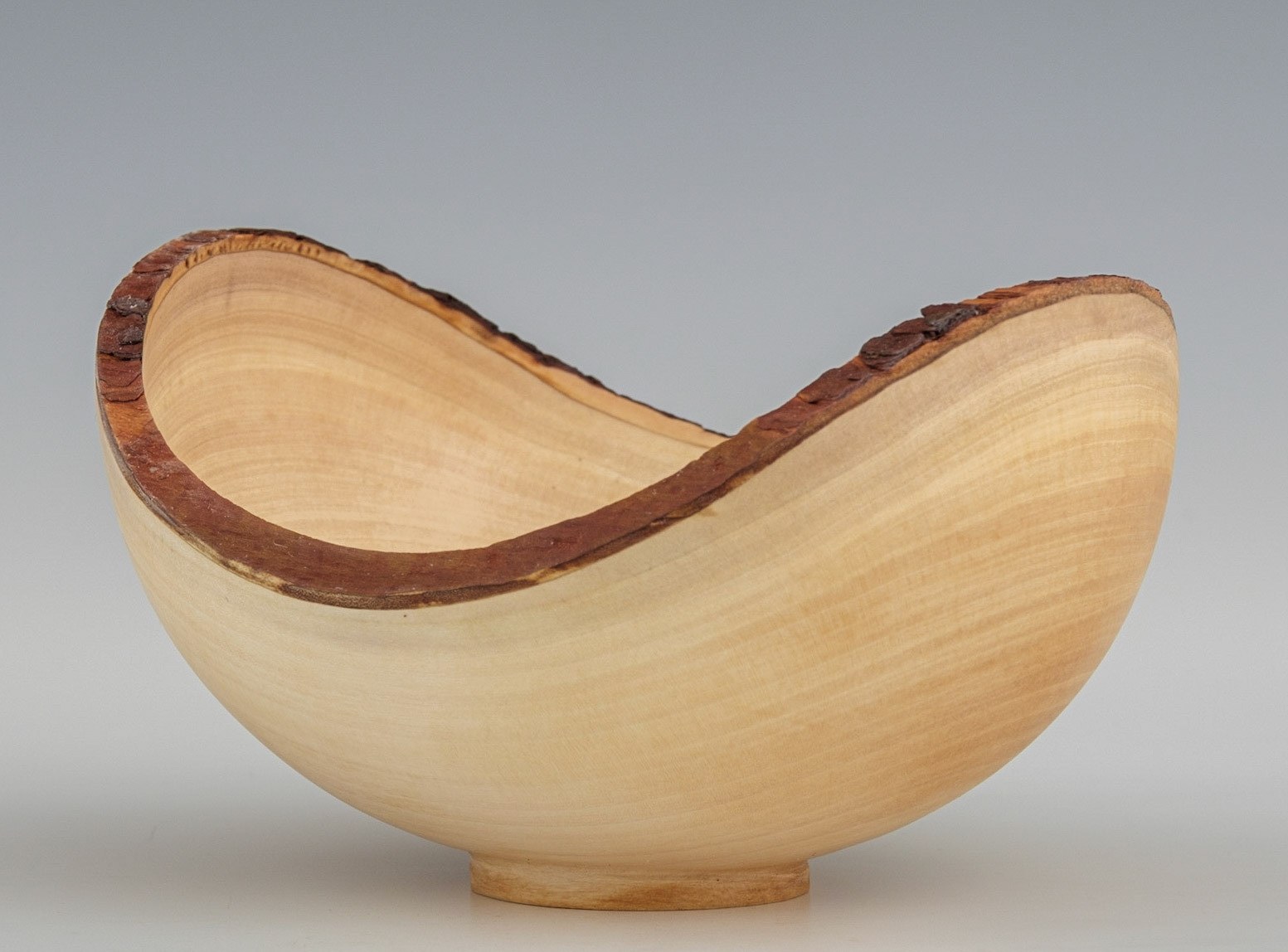 Madrone Natural Edge Bowl - Diameter: 5 5/8 inches, Height: 3 1/2 inches (E55)