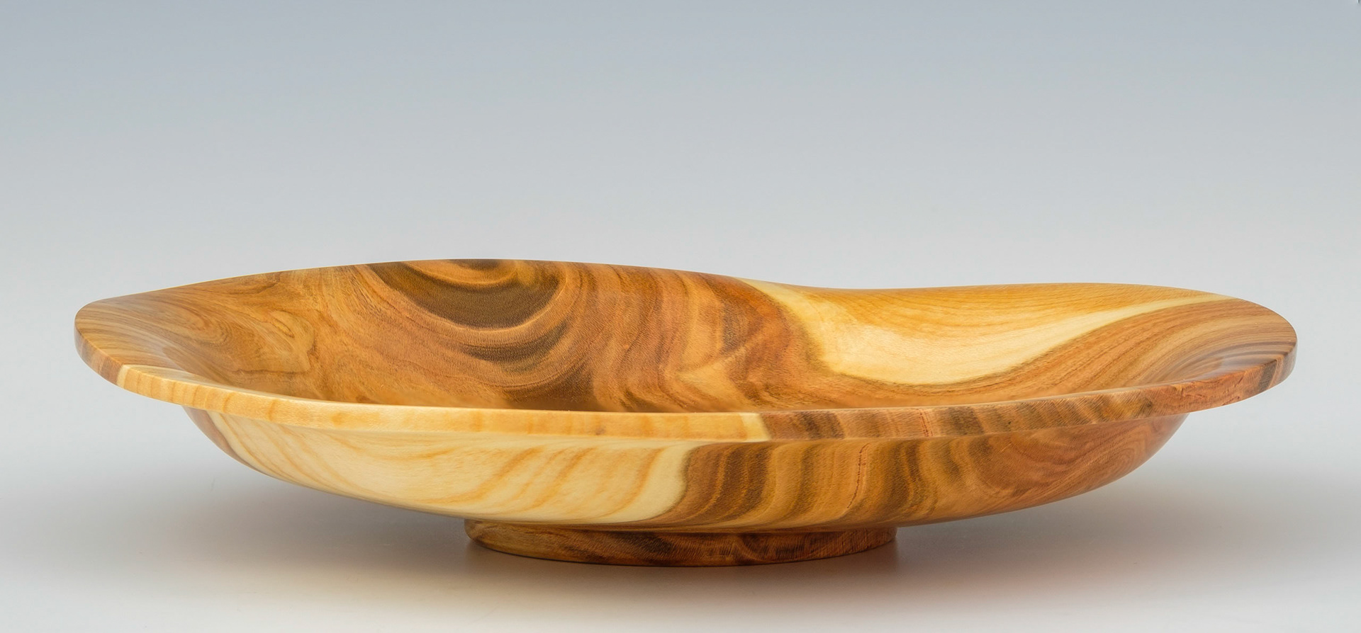 Cherry Bowl - Diameter: 7 1/4 inches, Height: 1 1/4 inches (J13)