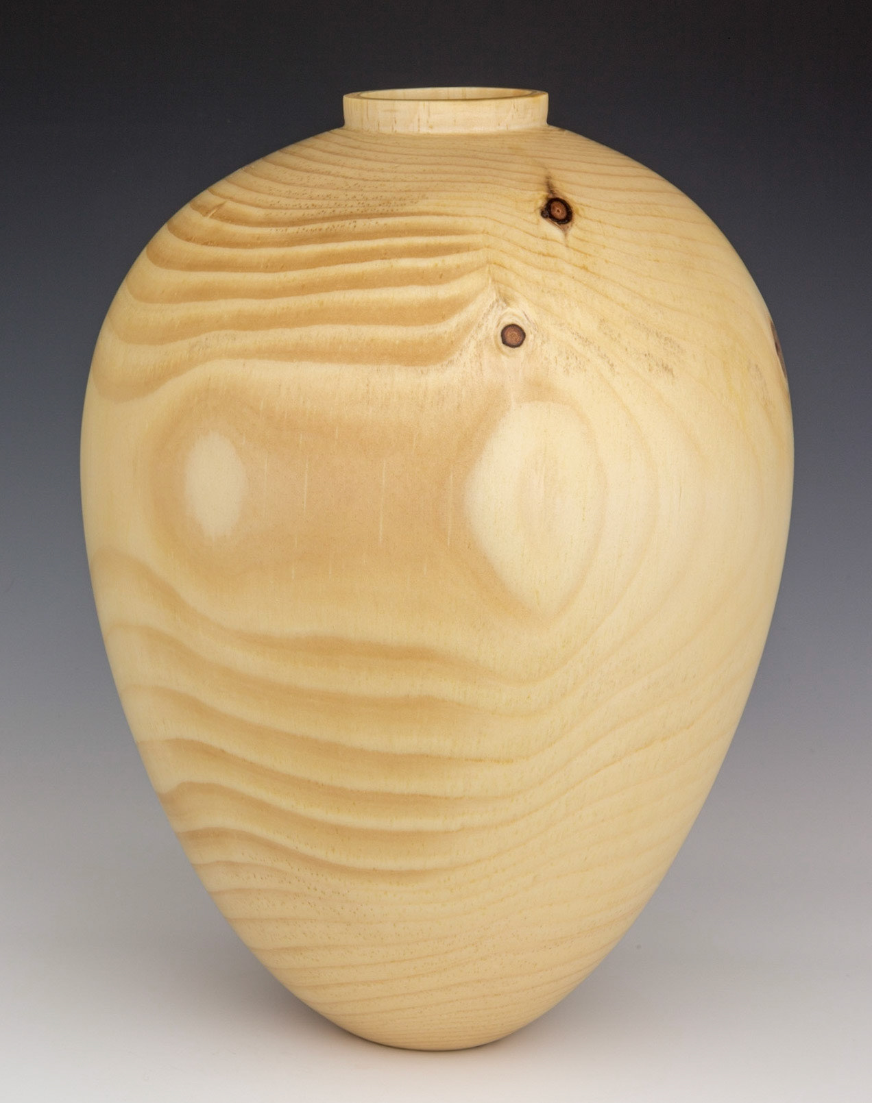 Pine Hollow Form - Diameter: 8 inches, Height: 11 inches (G22)