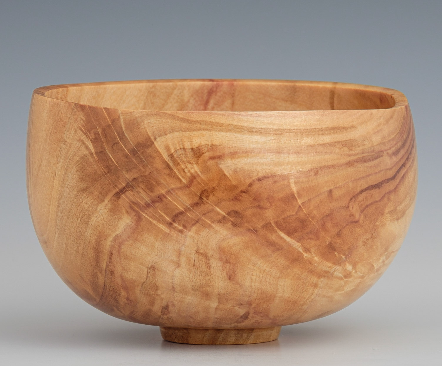 Birch Bowl - Diameter: 6 1/2 inches, Height: 4 1/8 inches (J88)