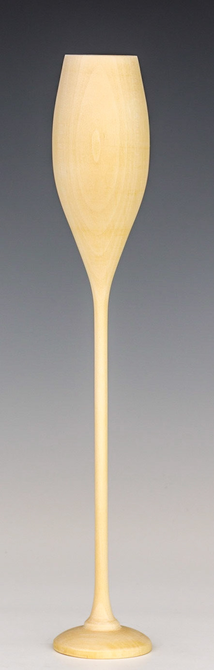 Holly Goblet - Diameter: 1 3/8 inches, Height: 8 5/8 inches (B73)