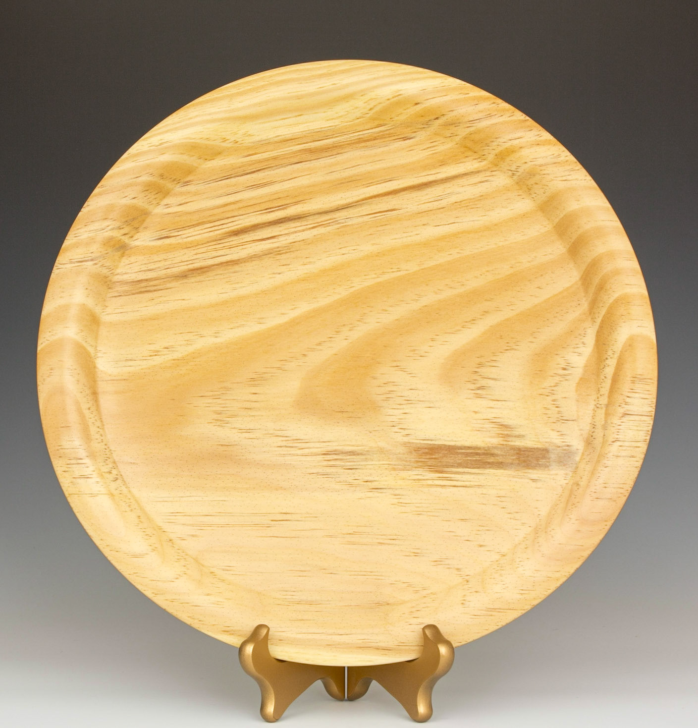 Douglas Fir Platter - Diameter: 12 3/4 inches, Height: 1 inch (D8)