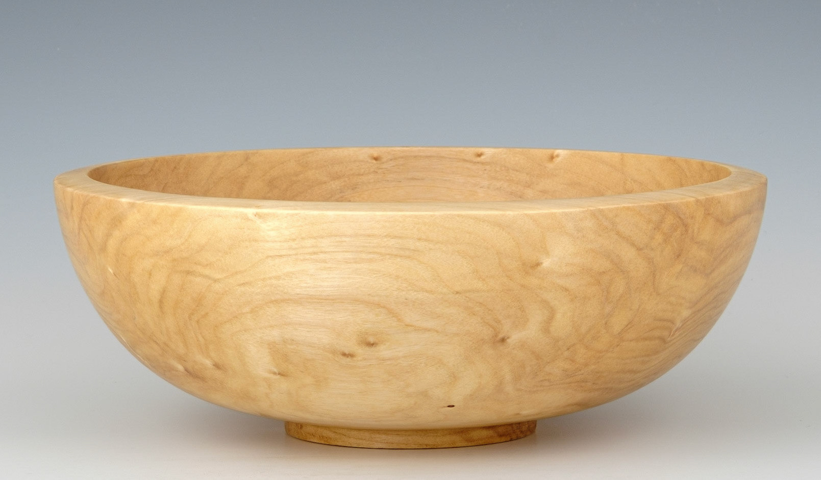 Lombardy Poplar Bowl - Diameter: 9 5/8 inches, Height: 3 1/2 inches (G87)