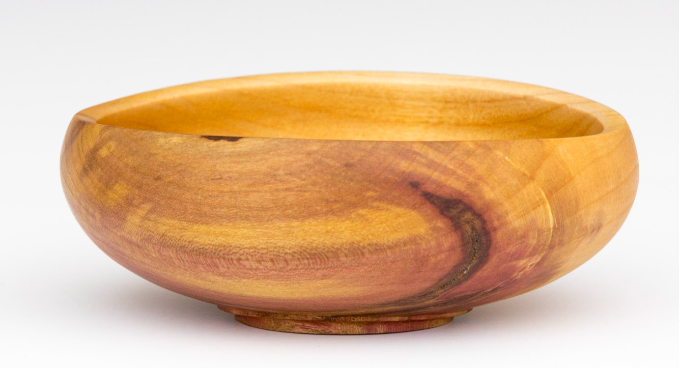 Plum Bowl - Diameter: 4 inches, Height: 1 3/8 inches (F126)
