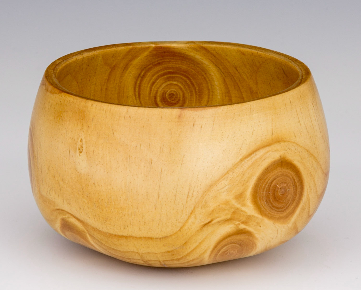 Pine Bowl - Diameter: 4 5/8 inches, Height: 2 3/4 inches