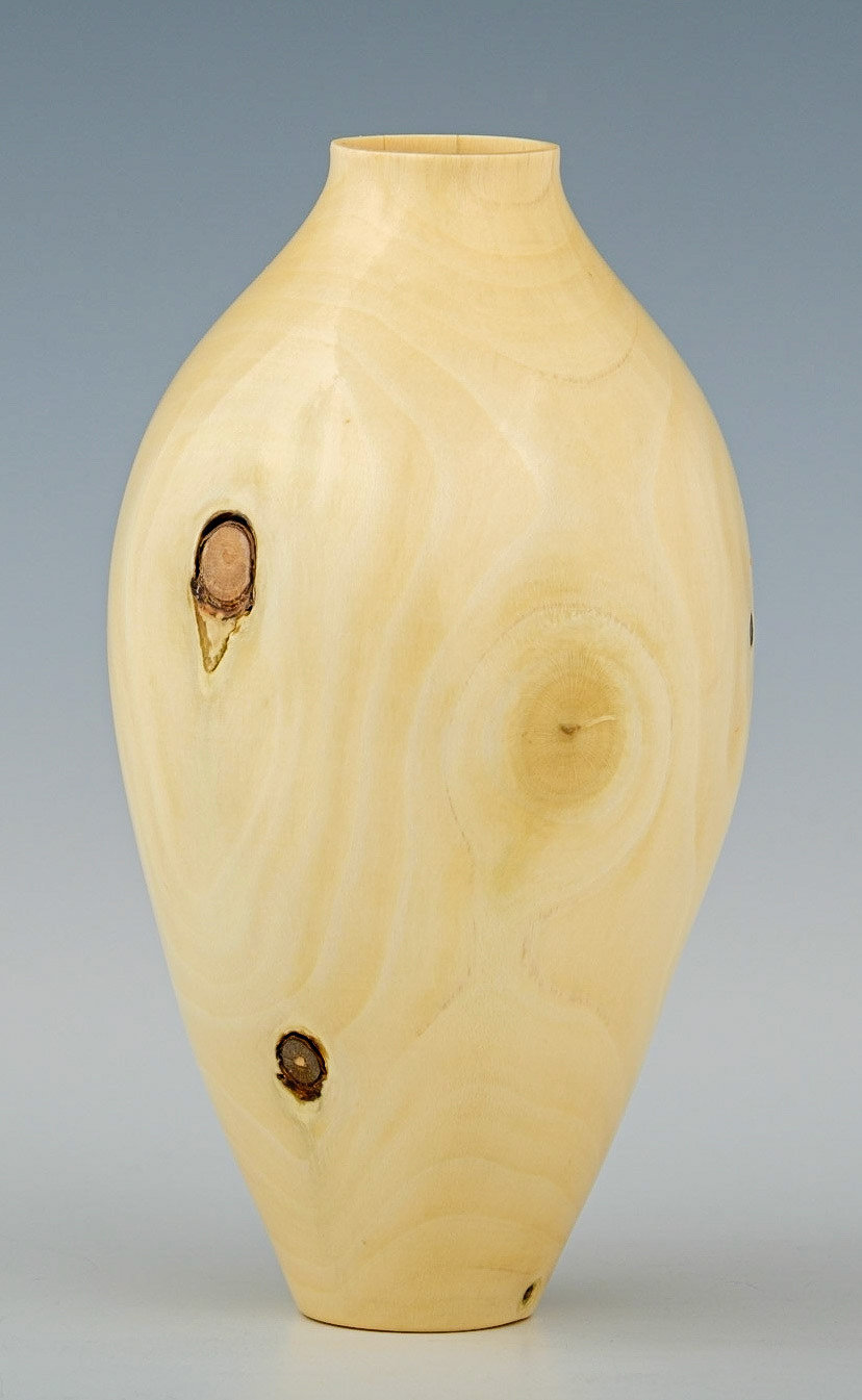 Holly Hollow Form - Diameter: 2 3/4 inches, Height: 5 inches (B119)