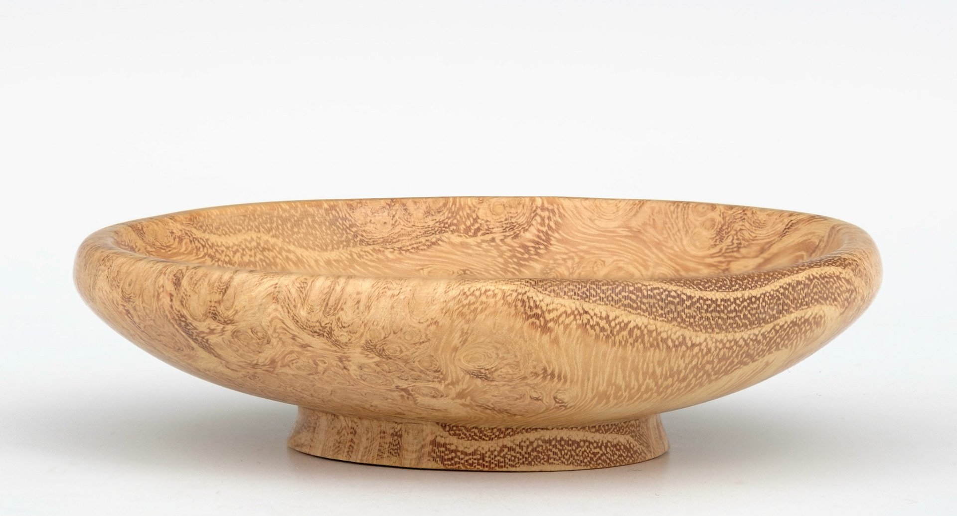 Black Locust Bowl - Diameter: 3 1/4 inches, Height: 3/4 inches (D113)