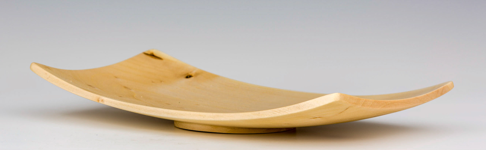 Pussy Willow Rectangular Platter - Length 7 1/4 inches, Width: 3 3/4 inches, Height: 1 inch (B24)