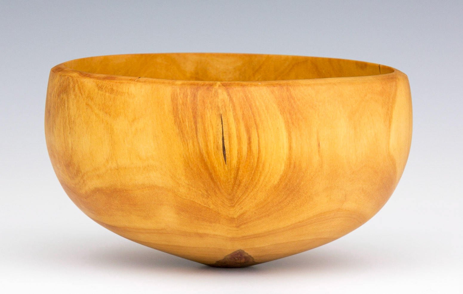 Plum "Round" Bottom Bowl - Diameter: 6 inches, Height: 3 1/8 inches (F121)