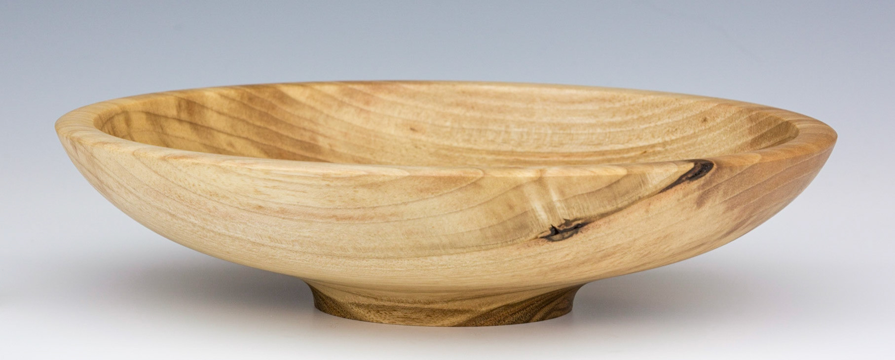Walnut Bowl - Diameter: 9 3/4 inches, Height: 2 1/4 inches (H13)