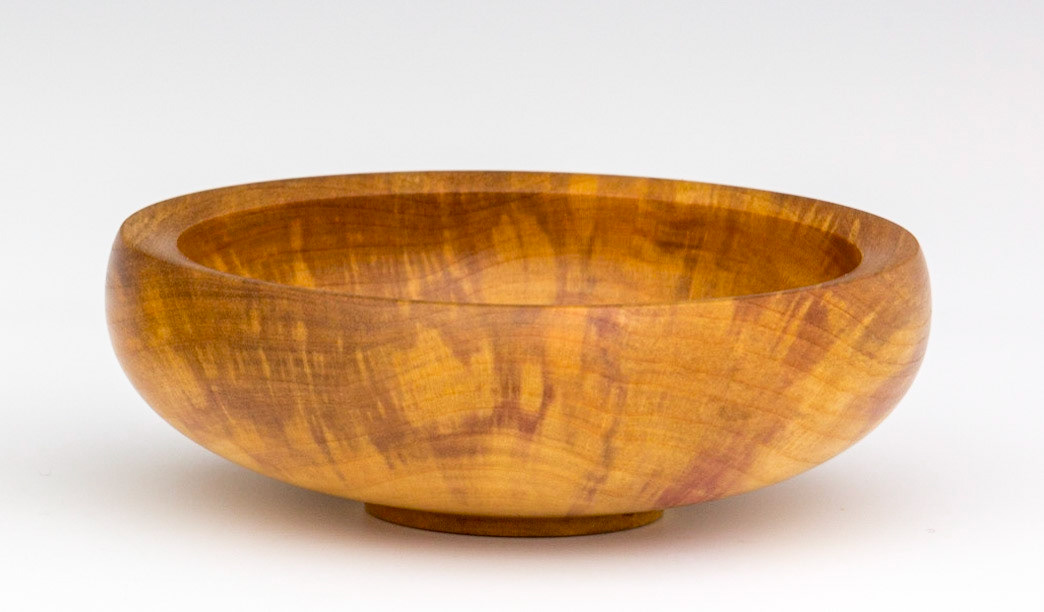Plum Bowl - Diameter: 3 3/4 inches, Height: 1 1/2 inches (F109)