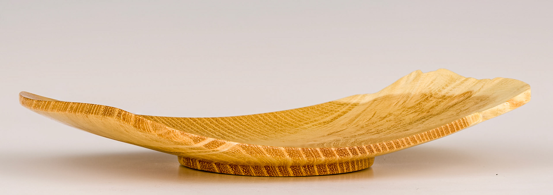 Black Locust Platter - Length: 7 1/8 inches, Width 4 1/4 inches, Height: 1 inch (K66)