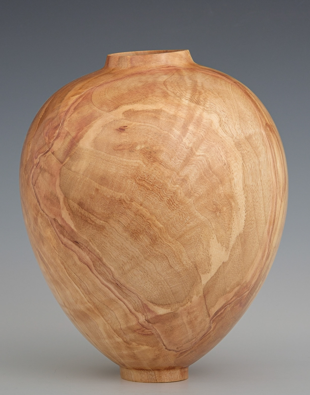 Birch Hollow Form - Diameter: 6 3/4 inches, Height: 8 1/2 inches (J37)