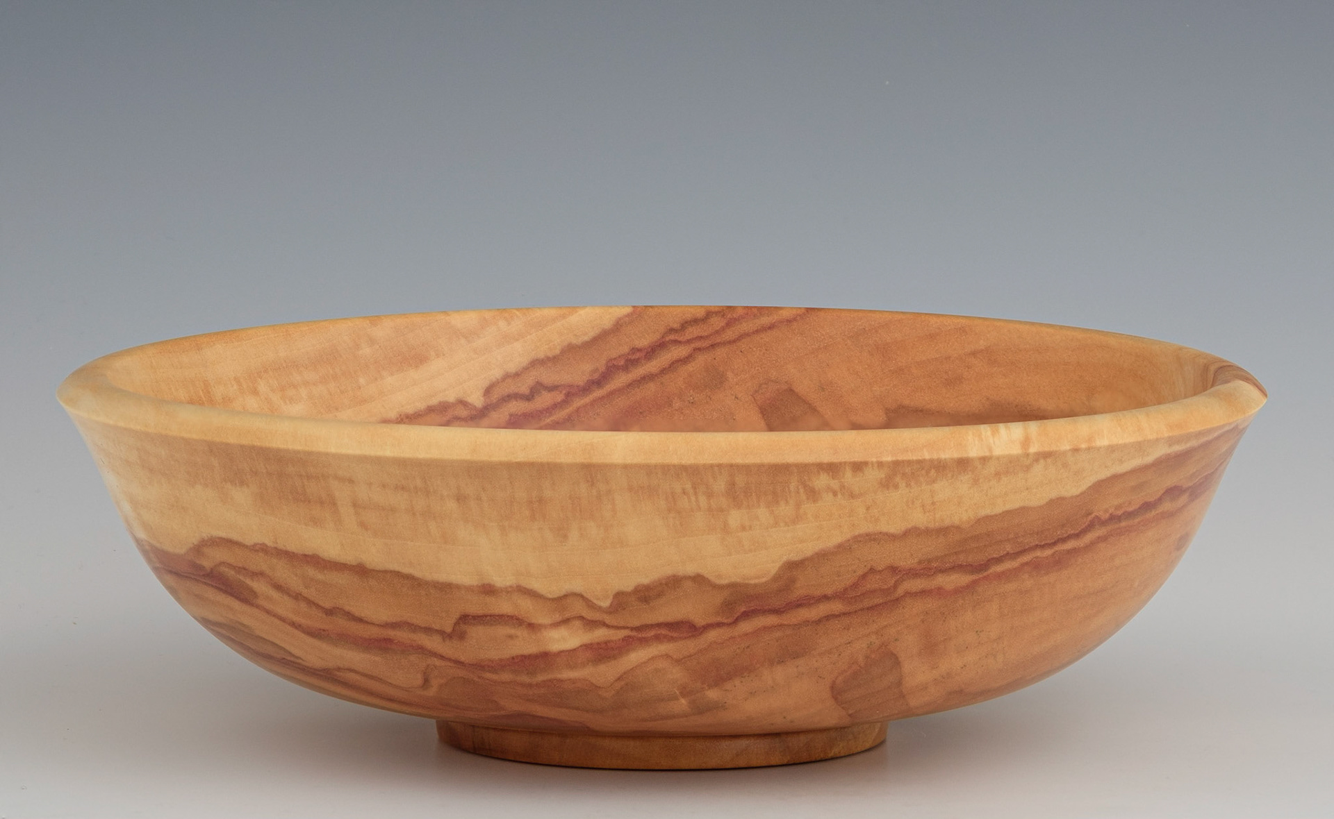 Birch Bowl - Diameter: 9 1/2 inches, Height: 3 inches (J70)